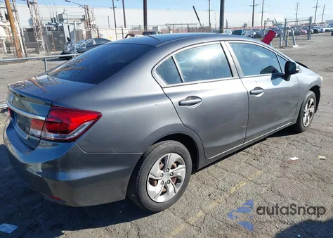 2013 Honda Civic Lx z USA, uszkodzony, nr VIN 2HGFB2F52DH545297